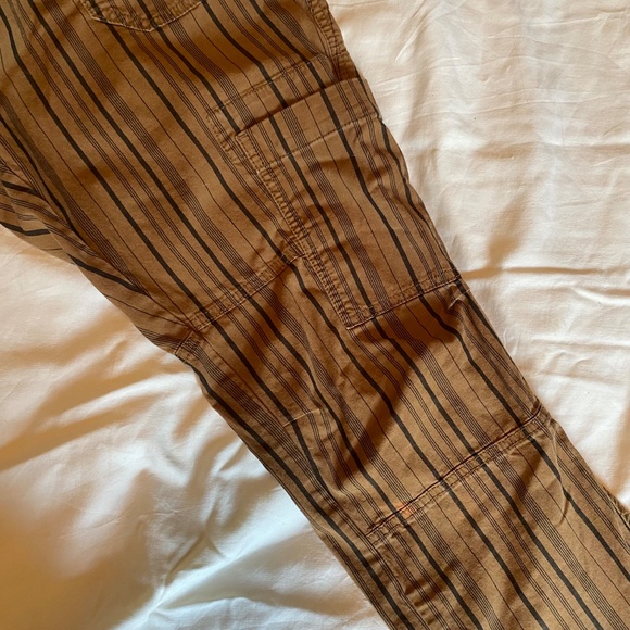 Anthropologie Hei Hei The Wanderer Striped Cargo Utility Pants Size 32 - Picture 7 of 14